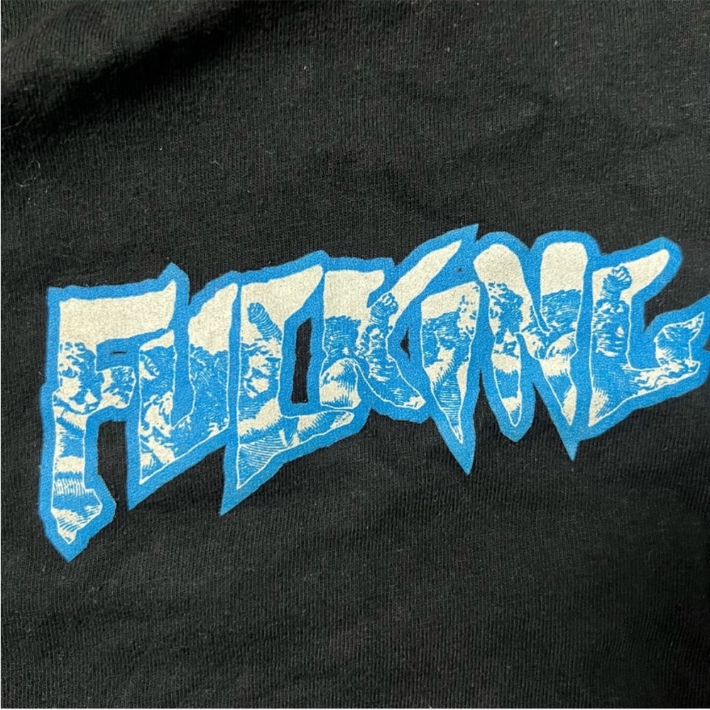 FUCKING AWESOME CHERUB FIGHT TEE - BLACK Size Large - Picture 7 of 11